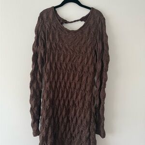 Free People Paulie Long Sleeve Mini Dress